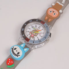 Kids Character Analogue Watch Grey