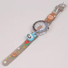 Kids Character Analogue Watch Grey