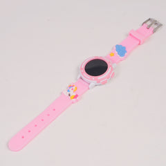 Kids Digital Character Watch Pink Unicorn