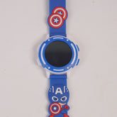 Kids Digital Character Watch Blue Avgr