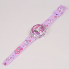 Kids Digital Character Watch Purple Unicorn