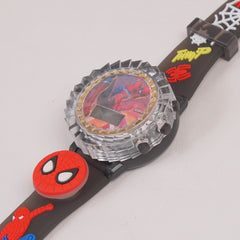 Kids Spinner Character digital watch Black SPM