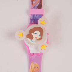 Kids Spinner Character digital watch pink princess
