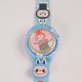 Kids Character Analogue Watch Cyan
