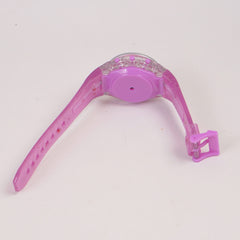 Kids Musical Lighting digital watch purple