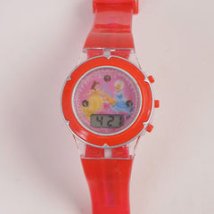 Kids Musical Lighting digital watch Red