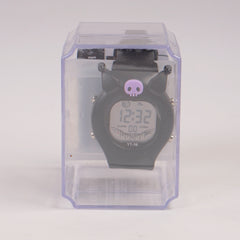 KIDS Black sports digital watch with black straps