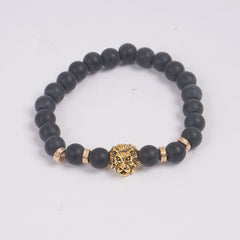 Beads Bracelets for Men & Women Golden Lon