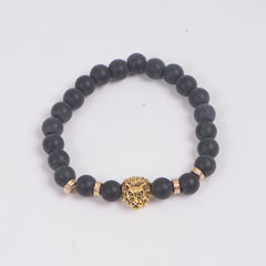 Beads Bracelets for Men & Women Golden Lon