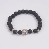 Beads Bracelets for Men & Women Silver Lin