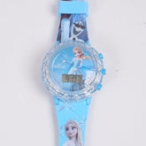 Kids Spinner Character digital watch Cyan