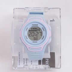 KIDS sports digital watch light blue
