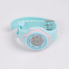 KIDS sports digital watch cyan