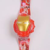 Kids Character digital watch Red Irnman