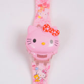 Kids Character digital watch Pink Kitty
