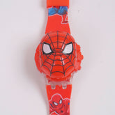 Kids Character digital watch Red Spiman