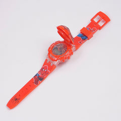 Kids Character digital watch Red Spiman