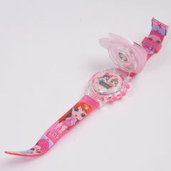 Kids Character Spinner digital watch pinki