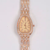 Woman Chain Watch Rosegold Pink