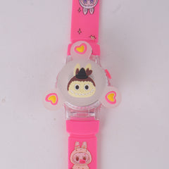 Kids Spinner Character digital watch kourami