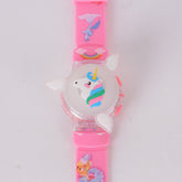 Kids Spinner Character digital watch unicorn