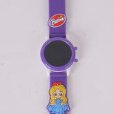 Kids Digital Character Watch purple barbee