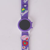 Kids Digital Character Watch purple barbee