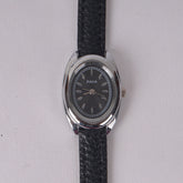 Woman Silver Black Watch with Black Straps RAHA