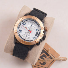 T5 Men’s Watch H3637L – Stainless Steel Chronograph with Premium Finish