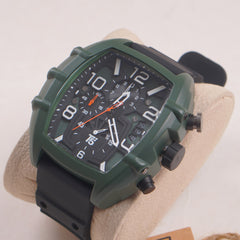 T5 Men’s Watch H3953G Green case block color – Stainless Steel Chronograph with Premium Finish