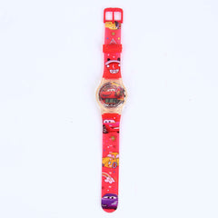 2D CARS CARTOON WATCH C1025 FOR KIDS