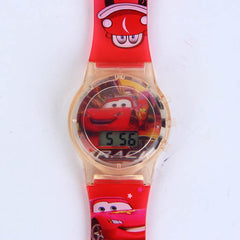 2D CARS CARTOON WATCH C1025 FOR KIDS