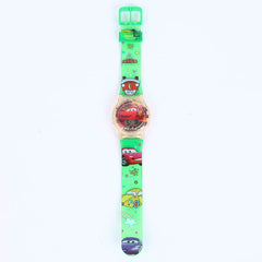 2D CARS CARTOON WATCH C1030 FOR KIDS