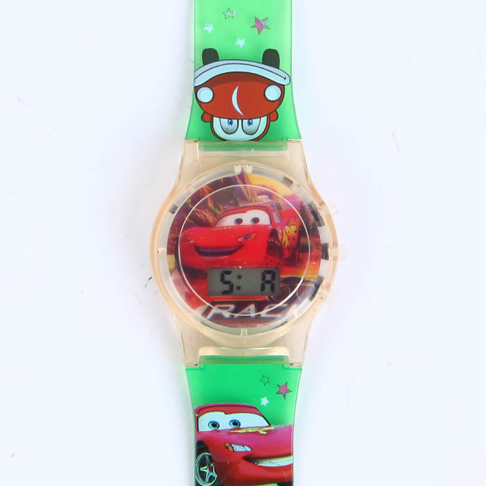 2D CARS CARTOON WATCH C1030 FOR KIDS