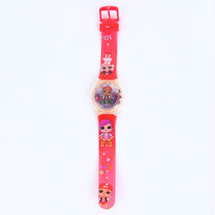 2D PRINCESS CARTOON WATCH C1031 FOR KIDS