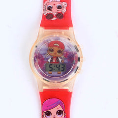 2D PRINCESS CARTOON WATCH C1031 FOR KIDS