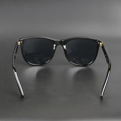 Black New Shape 001 EA Sunglasses - Thebuyspot.com