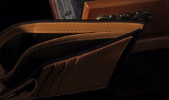 Black Vertical Designer Wallet - Thebuyspot.com