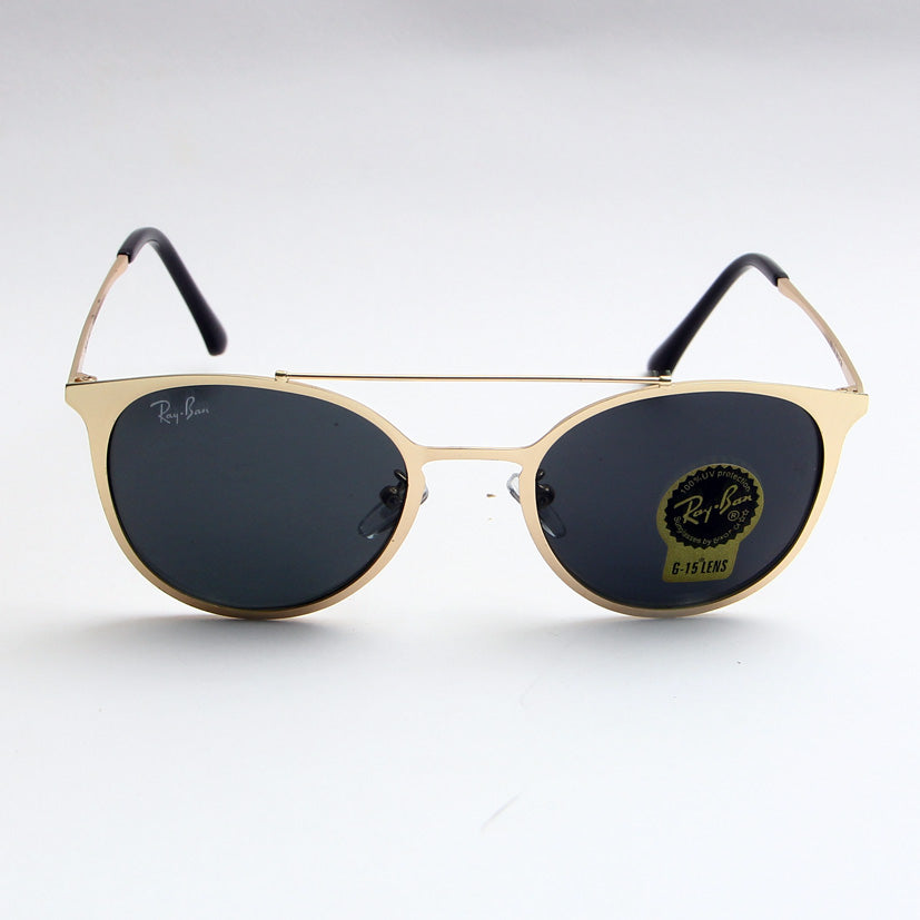 Black Shade Golden Strips RB1108 Sunglasses