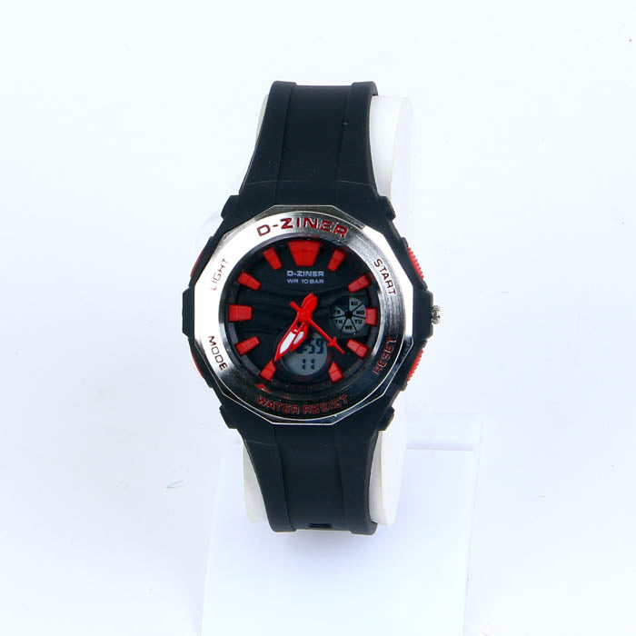 Black Strap Black/Silver Dial C1069 Kids Watch