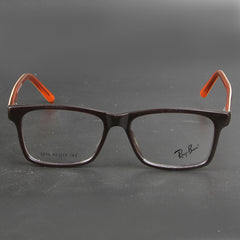 Brown And Orange Stripes R 5018 Eyeglasses