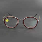 Brown And Silver L 5910 Eyeglasses