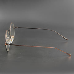 Brown Round Shape OF 9168 Eye Glasses - Thebuyspot.com