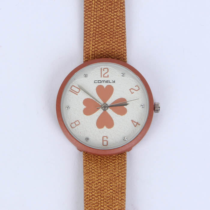 Brown Strap 1286 Women's Wrist Watch