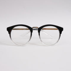 Blck Whte Shade Optical Frame For Men & Women C