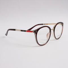 Brown Shade Optical Frame For Men & Women C