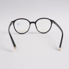 Black Optical Frame For Men & Women Plain