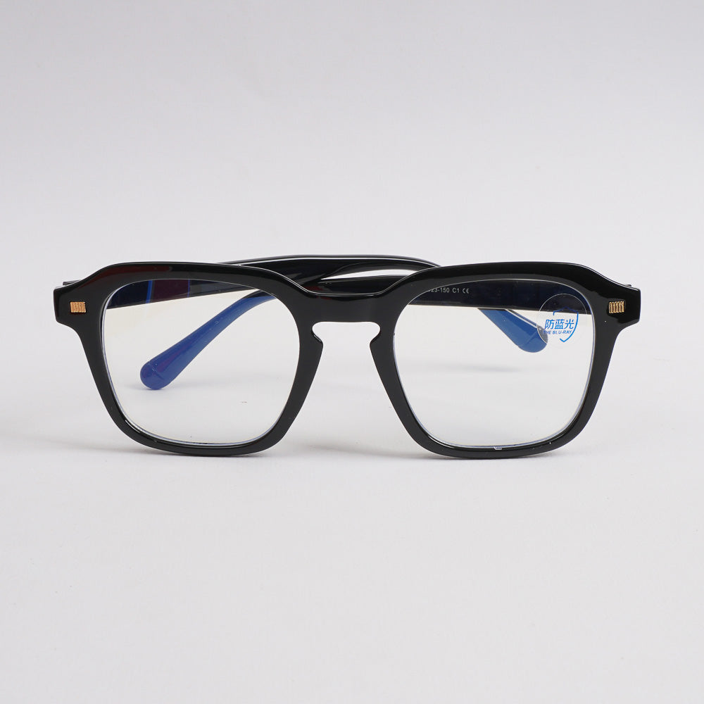 Black Optical Frame For Men & Women Sq