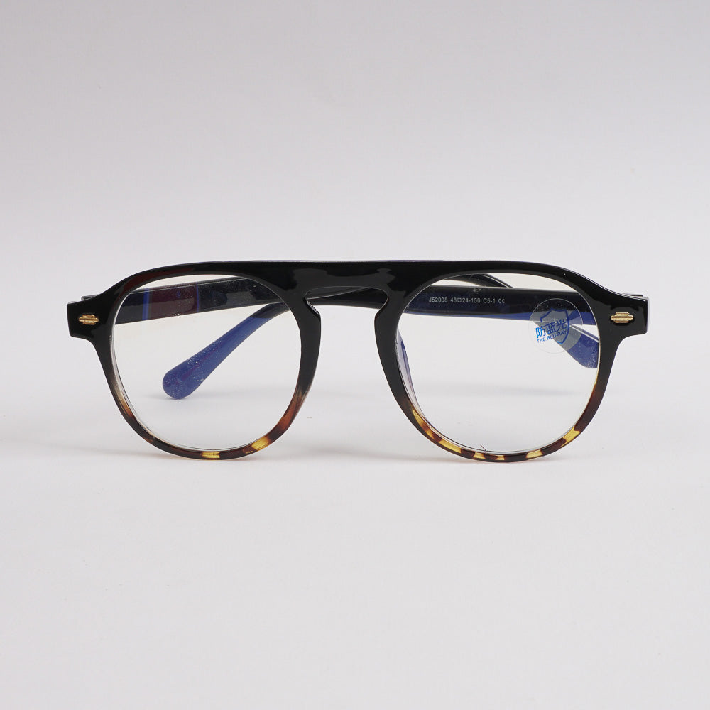 Black Orange Optical Frame For Men & Women