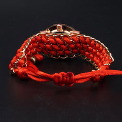 Womens Bracelet Wrist Watch Red